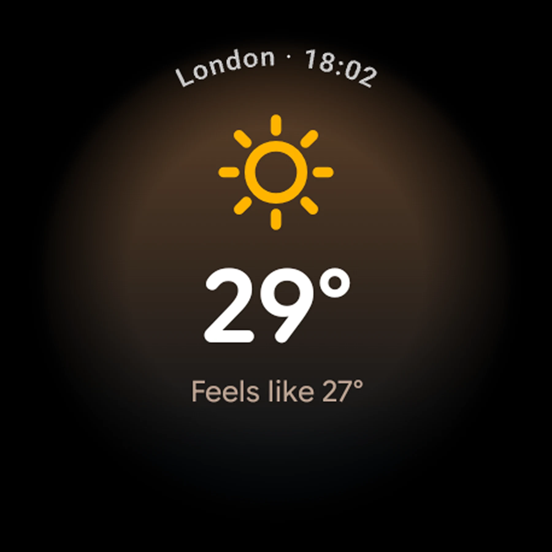 Gradient Weather screenshot