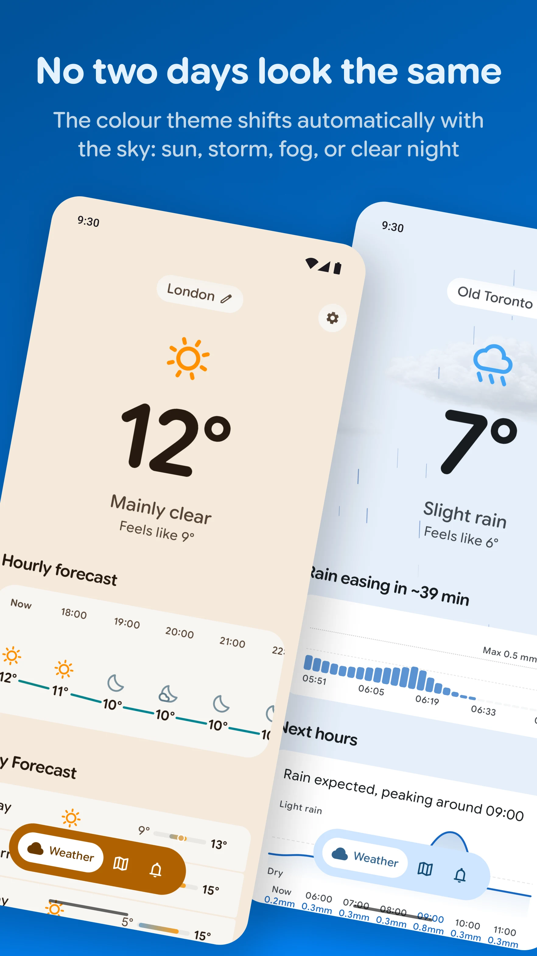 Gradient Weather screenshot